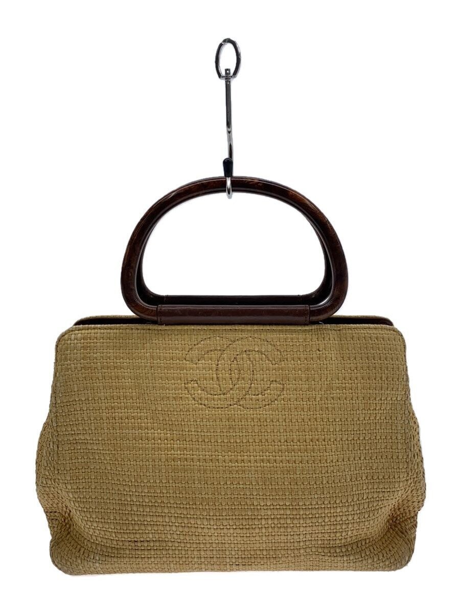 CHANEL Handbag Straw IVO
