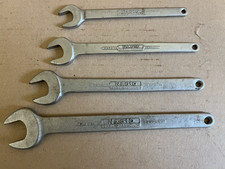 4 X Vintage Dowidat Open End Imperial Spanners No 610 34 58  916 12