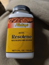 Fiebing's Acrylic Resolene 4oz Leather Finish Water Resistant Glossy Protection