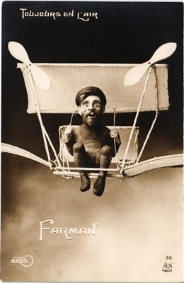 PC AVIATION PILOT FARMAN PAR GIRIS (a87489)