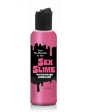 Little Genie Sex Slime Water Based Personal Lubricant Pink 2 fluid ounce, New