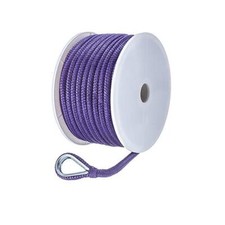 Seachoice Anchor Line Dbl Braided Nylon 3/8"x100ft Purple 50-42231  S2