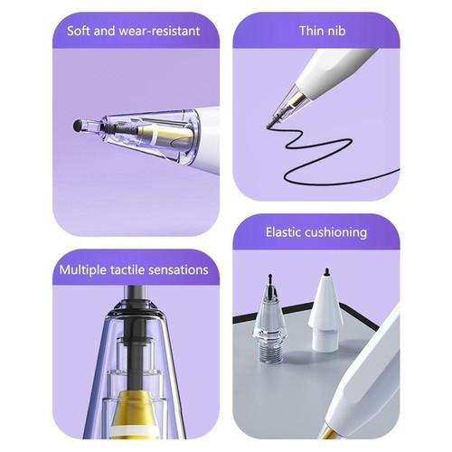 Pencil Tips For Apple Pencil 1/2 Gen Replacement Tips Anti-wear Stylu B1X0 K7Z0 - Photo 9/17