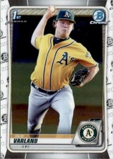 2020 BOWMAN CHROME PROSPECT 1ST OAKLAND ATHLETICS - GUS VARLAND #BCP-38