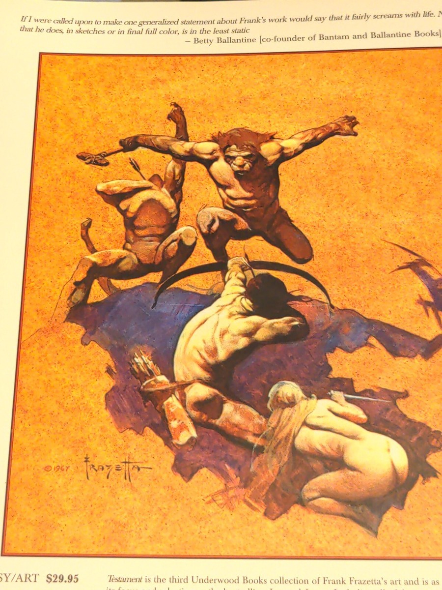 Testament　Life and Art of Frank Frazetta Testament: The Life and Art of Frank Frazetta: Frazetta