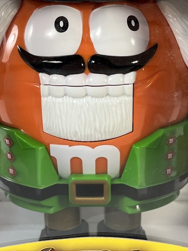 M&M's Limited Edition Holiday Collectible Candy Dispenser Nutcracker Orange - Picture 3 of 24