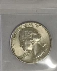 1961  25c Beautiful Washington Silver Quarter