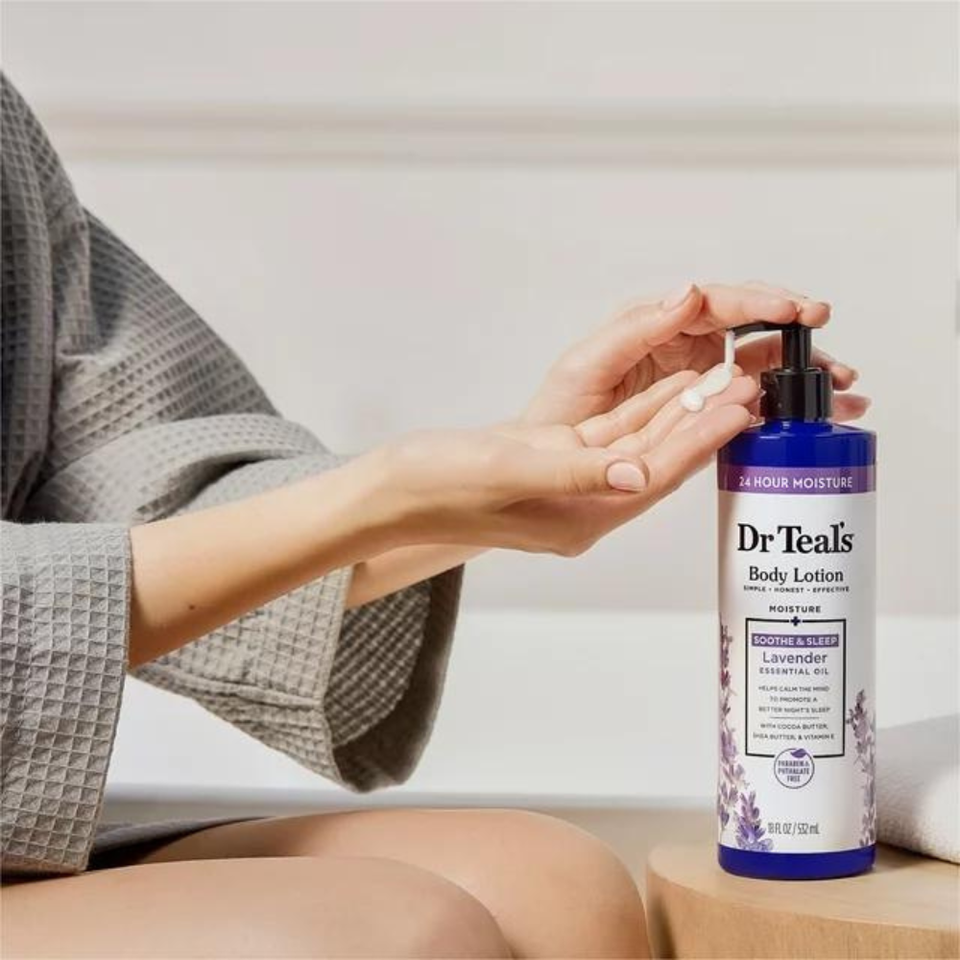 2 Pack Dr Teal's Soothing Lavender Body Lotion, 18 fl oz. Free Shipping eBay