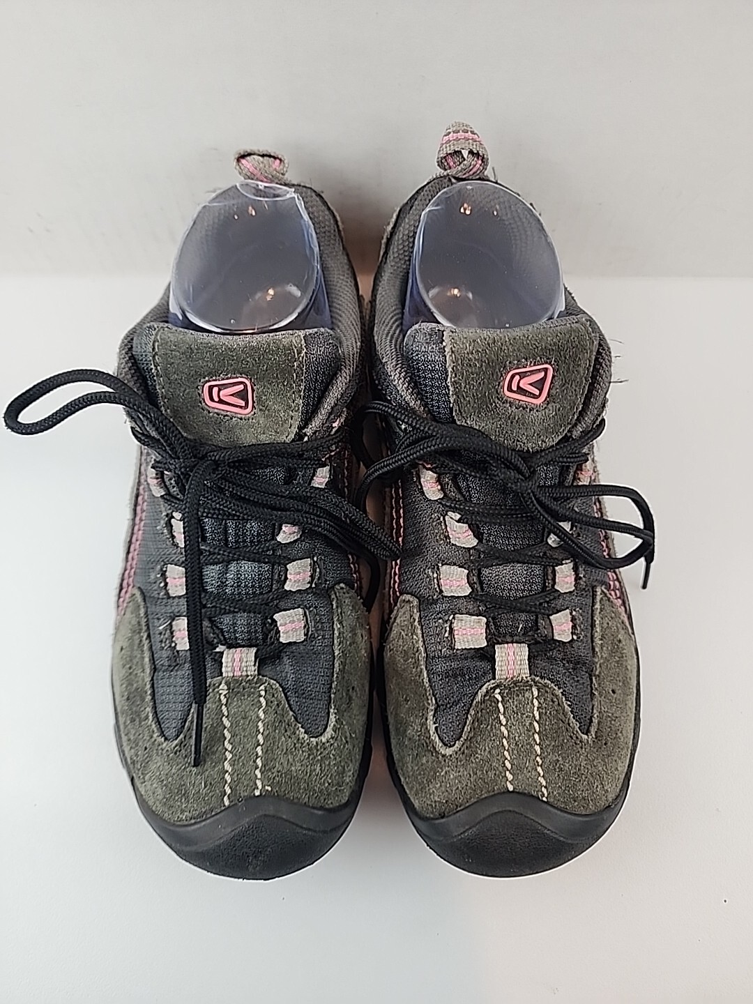 Scarpe da trekking Keen Trail donna 6 grigie rosa stringate top basse