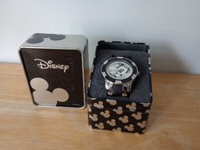 Disney Mickey Mouse Watch MCK710 w/ Case. Excellent Condition