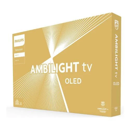 Smart TV 77" 4K UHD OLED Titan OS AMBILIGHT Classe F Grigio 77OLED769/12 Philips - Foto 3 di 3