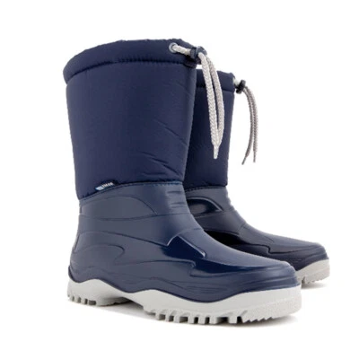 DEMAR Winterstiefel Schuhe Gummistiefel gefüttert Winterschuhe Snowboots PICO