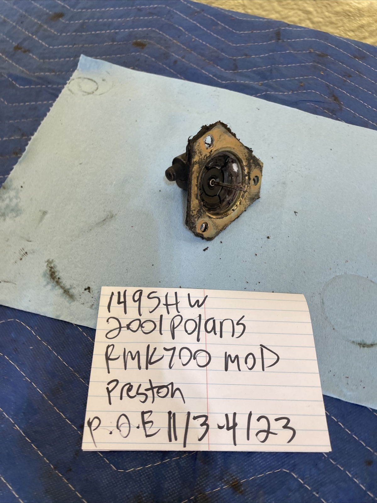 2001 Polaris Rmk 700 Speedometer Sensor Speedo Pick Up 148