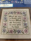 GODS GIFT STAMPED CROSS STITCH KIT — photo 2