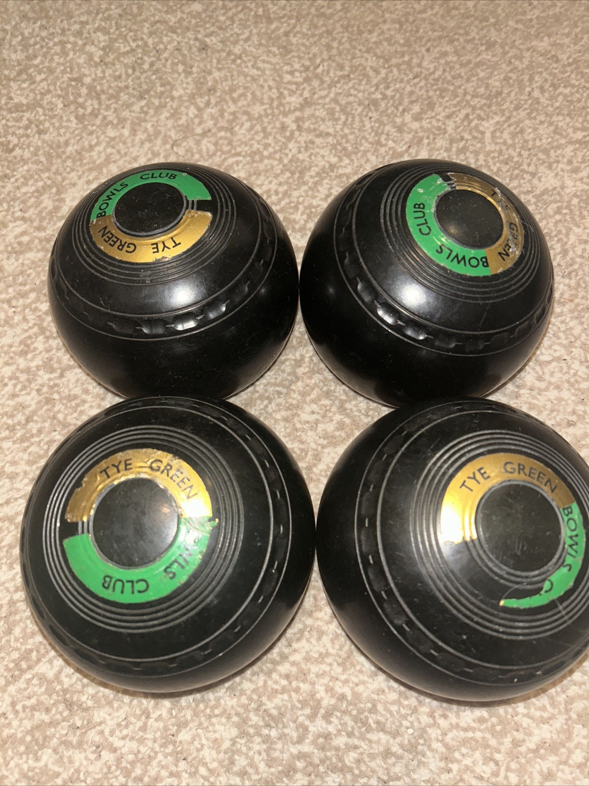 Almark Clubmaster Lawn Bowls Size 3 Medium Set of 4 , Lawn Bowls eBay