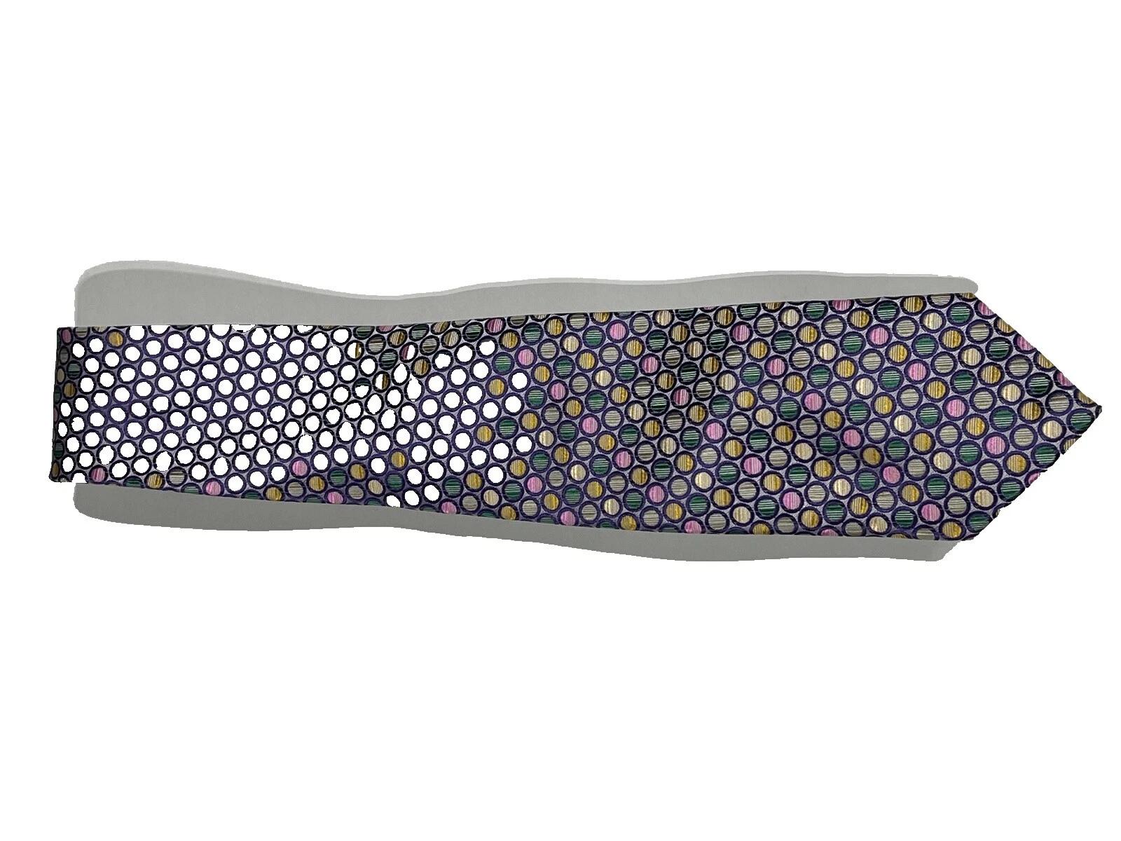 Multicolor Geometric Ties for Men