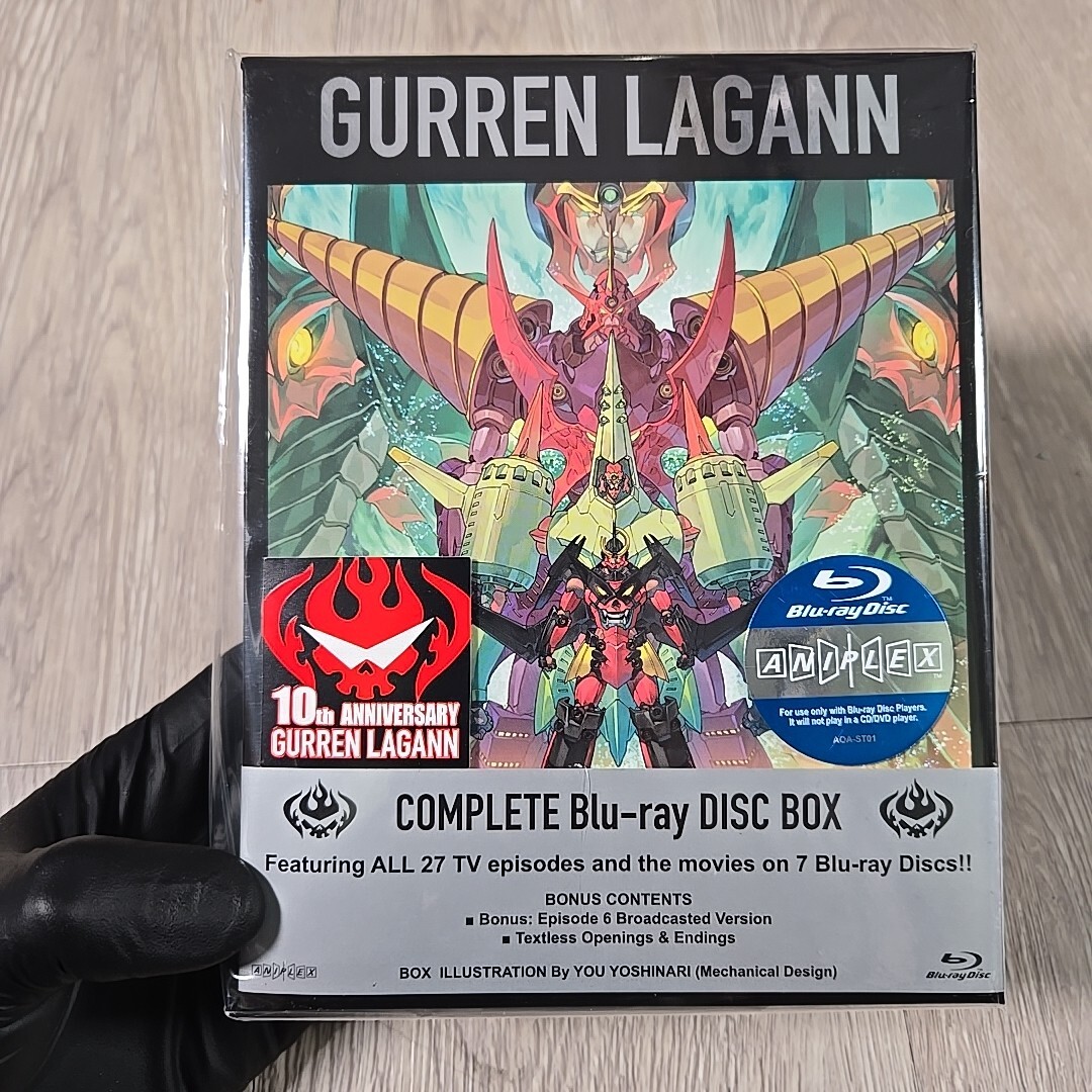 特撮 GURREN LAGANN 10th Anniversary Edition Gurren Lagann 10th Anniversary Complete Box Set Blu-ray New