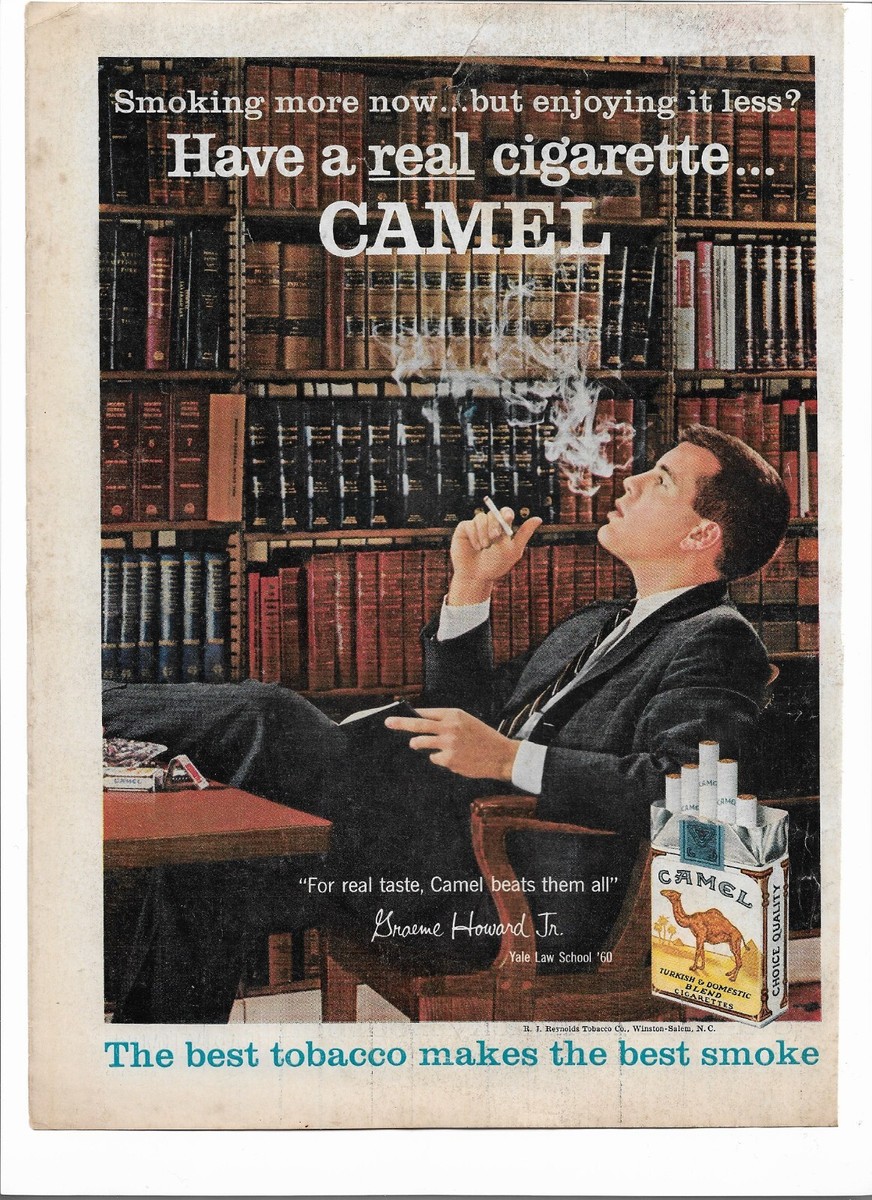 Vintage 1960-70s Camel Turkish And Domestic Blend