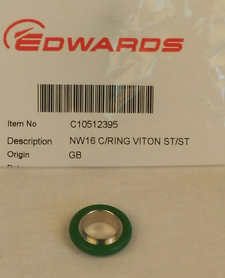 C105-12-395 NW16/KF16 Zentrierring Viton Edelstahl