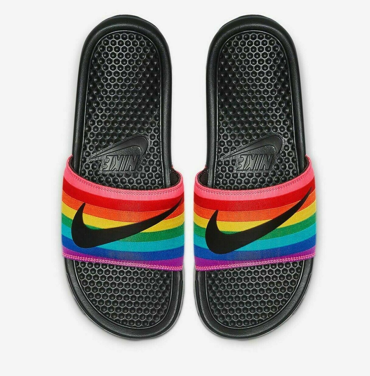 Nike Benassi JDI BETRUE Slide Sandals Men Sizes Black Nike Benassi JDI BETRUE Slide Sandals Men Sizes Black