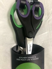 Richardson Sheffield Gripi Kitchen Shears&Multi Scissors Right/Left Handed use
