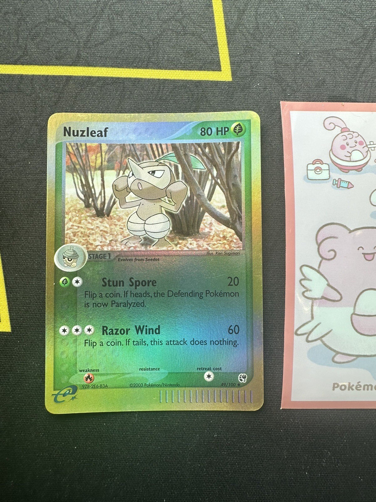 Pokemon Card Nuzleaf 49/100 EX Sandstorm Reverse Holo 179💎NM +💎