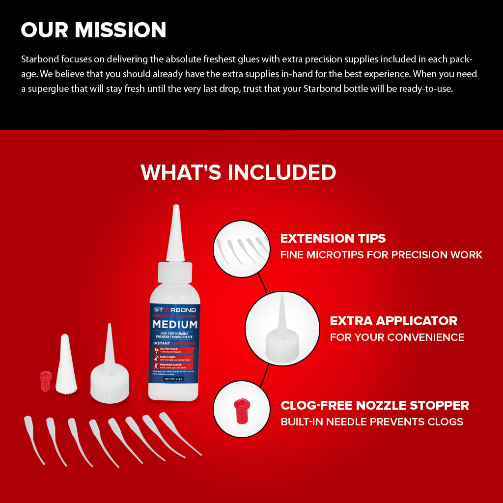 Buy Starbond E-150 Ediu, Preiu CA - Super Glue Kit With Extra - View #2