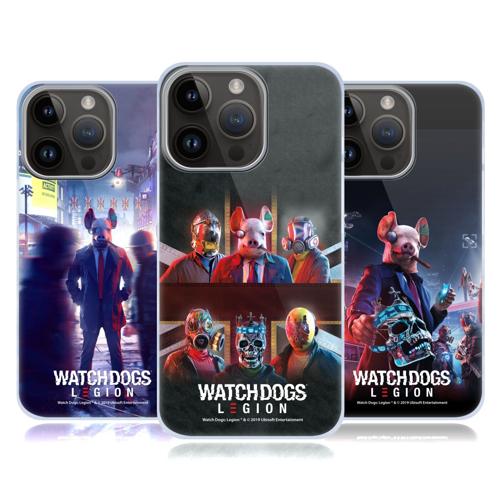 OFFICIAL WATCH DOGS LEGION ARTWORKS HARD BACK CASE FOR APPLE iPHONE PHONES