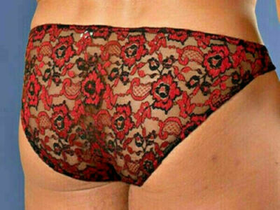 Doreanse Passion Red Lace Lowrise Underwear ··Sexy Men's Underwear