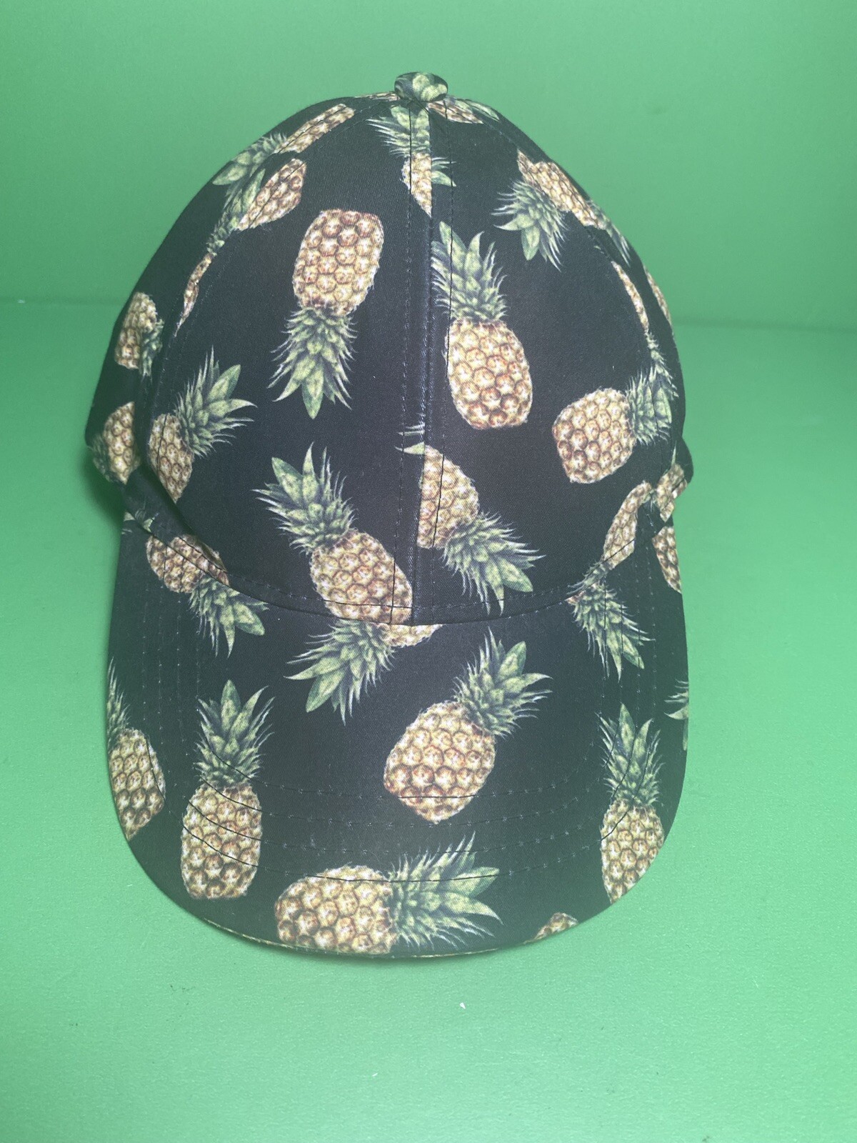 Pineapple All Over Print Adjustable strap Hat Cap… - image 1