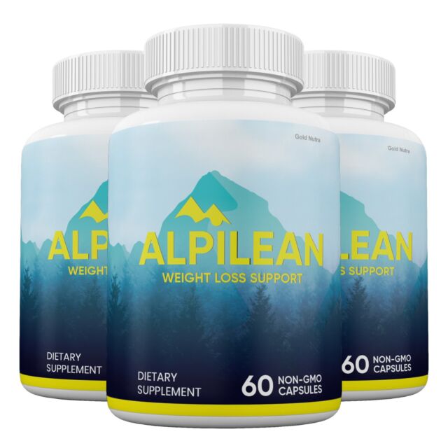 (3 Pack) Alpilean Pills Advanced Formula Supplement Original Maximum Strength