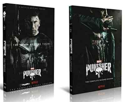 The Punisher: The Complete TV Series Season 1-2 (DVD 6-Disc Box Set) Region 1*!