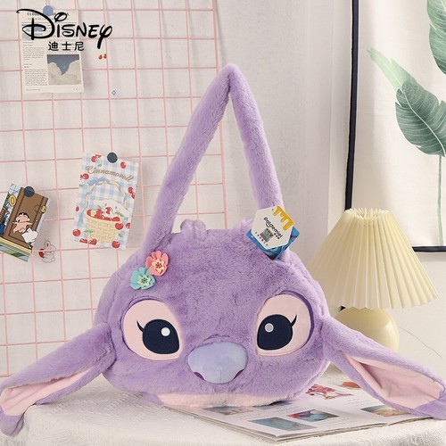 Disney Stitch Handbags Lilo & Stitch Cute Angel Plush Big Ears Shoulder Bag Gift - 第 8/11 張圖片