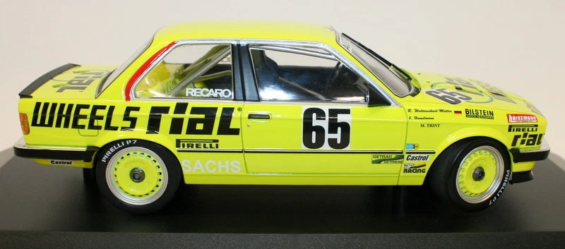 Minichamps 1/18 Diecast 155 862665 BMW 325i Auto Budde Team Nurburgring 1986 - Image 4 of 4