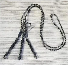 Faulk's Triple Lanyard, Black BLACK 