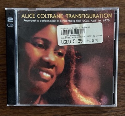 ALICE COLTRANE - Transfiguration - CD - Live Original Recording Reissued