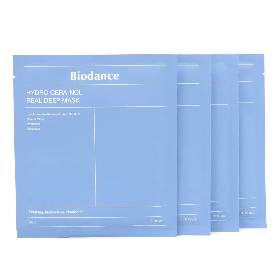 Biodance Hydro Cera Nol Real Deep Mask 34g x 4ea K-Beauty - Image 3 of 4