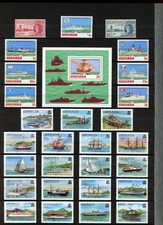 s60316 Grenada + Grenadines MNH** Lot Ensemble Complet Neuf Non Linguellé