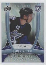 2009-10 Upper Deck Trilogy Rookie Premieres 757/799 James Wright #142 0m8e