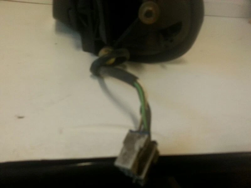 Espejo retrovisor lateral izquierdo del conductor eléctrico compatible con 99-09 PONTIAC MONTANA E12-159498 Foto 3 de 4