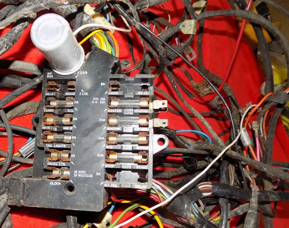 Oldsmobile Starfire 1962 arnés de cableado convertible 62 Foto 2 de 4