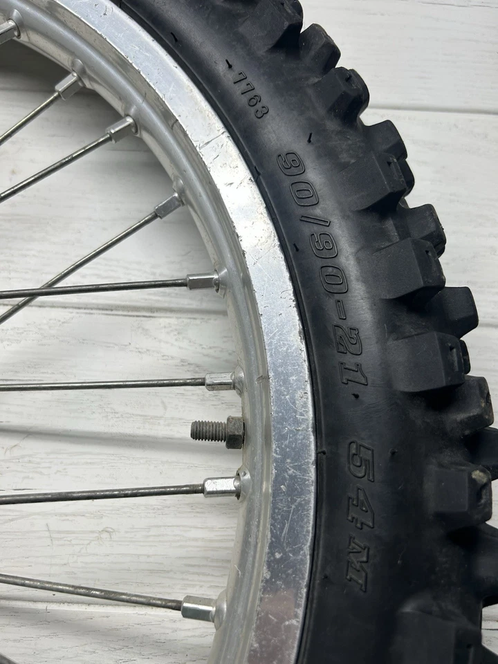 2008  Suzuki RMZ 250 21” Front Wheel Rim Hub Assembly Foto 4 de 4