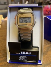 Casio A158WA Series Vintage Unisex Digital Watch New boxed A158WEA-9CF