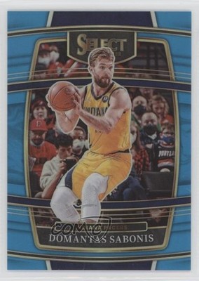 2021-22 Panini Select Concourse Light Blue Prizm /299 Domantas Sabonis #73 1e6a