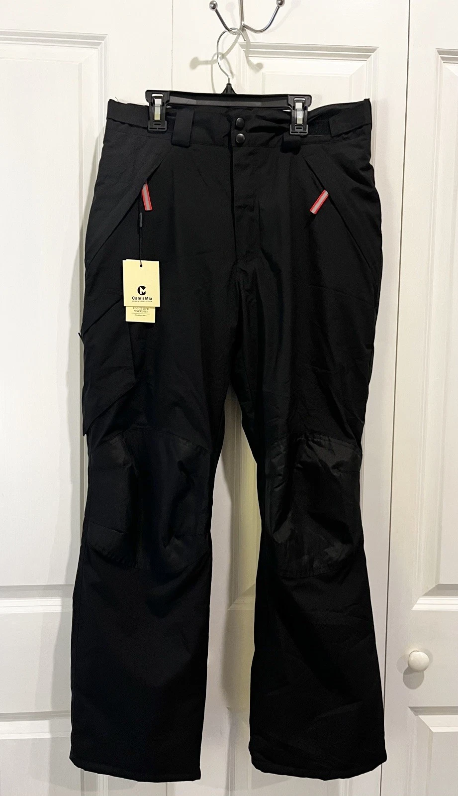 Camii Mia Black Snow Winter Pants Windproof Waterproof Women’s Size Small