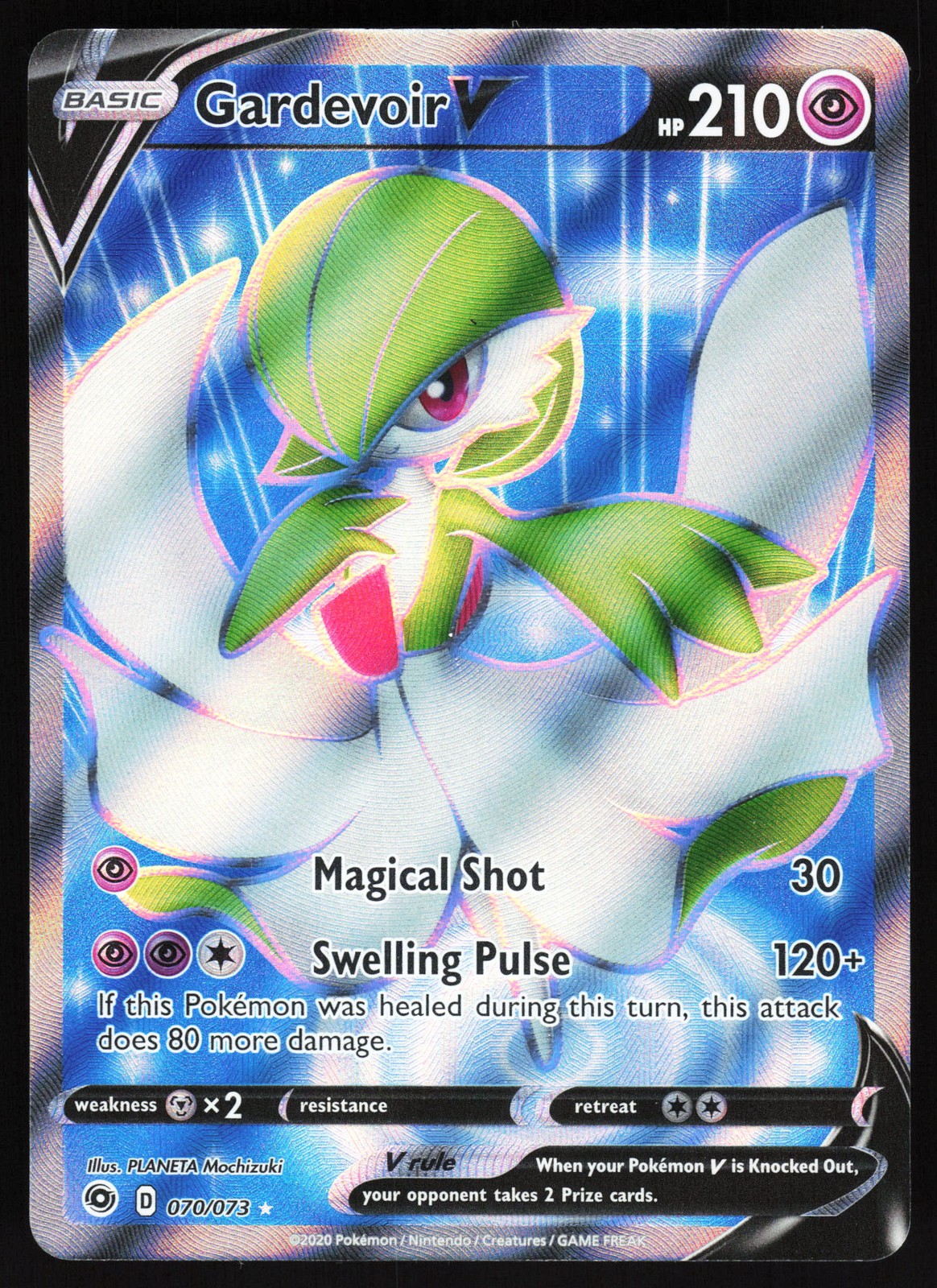 Gardevoir V (Full Art) #70/73 Pokemon Champion's Path