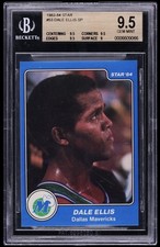 1983 Star #53 Dale Ellis BGS 9.5 RC Rookie Mint Pop 8 Dallas Mavericks Rare