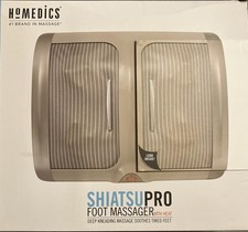 HoMedics Shiatsu Pro Foot Massager with Heat Deep Kneading Model FMS-250H in box