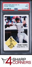 1998 FLEER VINTAGE 63 #12 FRANK THOMAS HOF POP 2 PSA 9