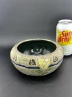 Roseville Mostique Gray 1916 Vintage Arts & Crafts Pottery Ceramic Bowl Low